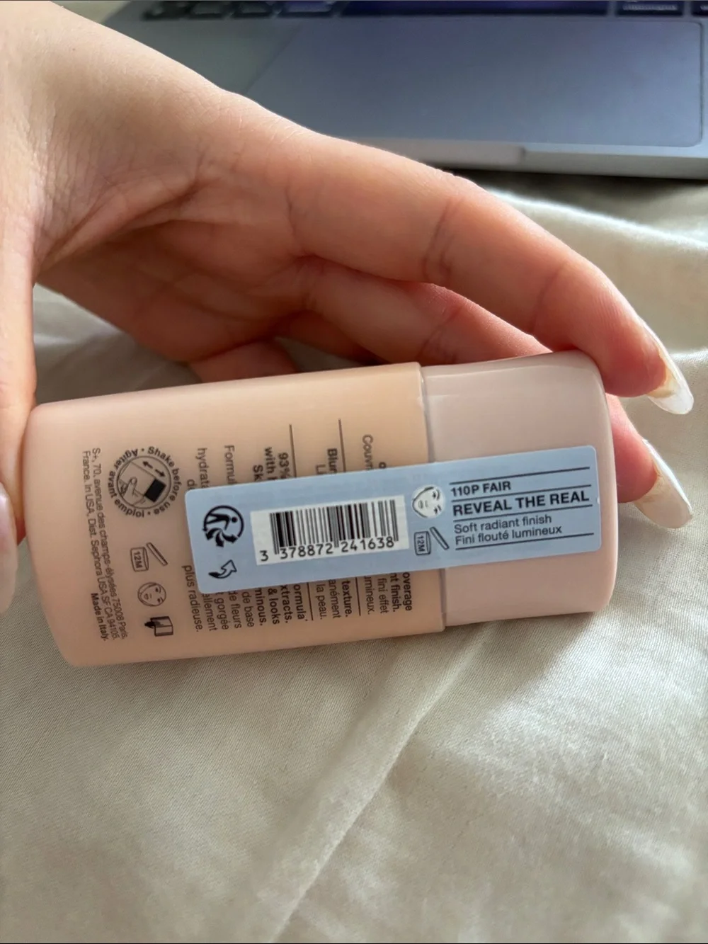 Sephora Reveal the Real soft radiant skin tint in 110P 30ml Discontinued Sealed